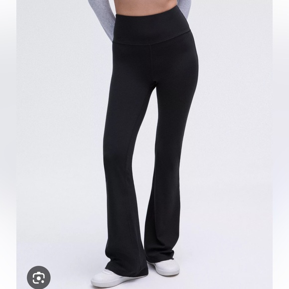 NEW Lululemon Groove super high rise flare pants nulu black 2